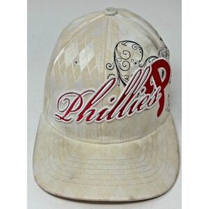 Philadelphia Phillies Fitted Hat Cream Argyle Flexfit FRTYSVN by Twins 47